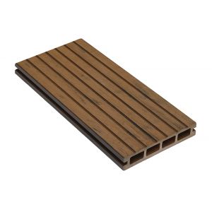 Террасная доска пустотелая CM Decking Серия Robust Тик от производителя  Cm Decking по цене 725 р