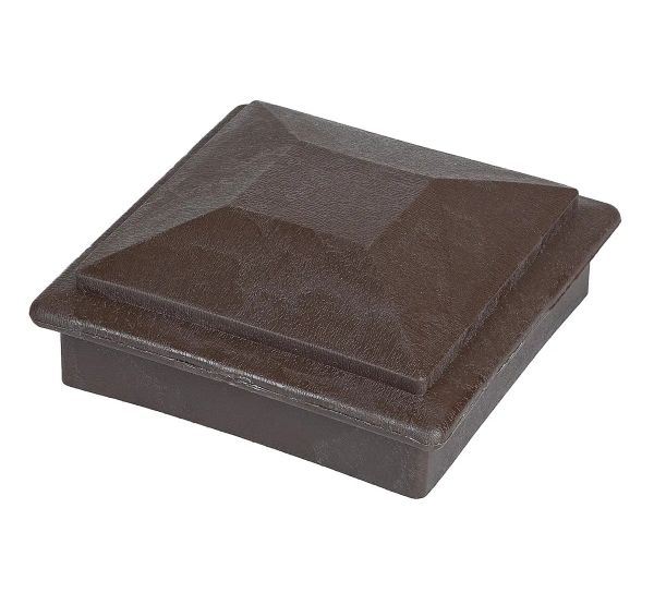 Крышка верхняя ПВХ для столба 125х125 Венге от производителя Deckart (Россия) по цене 295 р Крышка верхняя ПВХ для столба 125х125 Венге от производителя Deckart (Россия) по цене 295 р