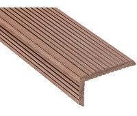 Уголок из ДПК 70х35 Махагон