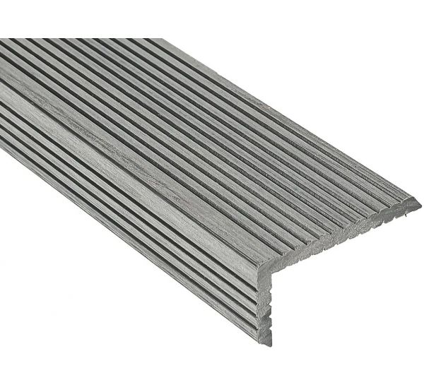 Уголок из ДПК 70х35 Серый от производителя Deckart (Россия) по цене 270 р Уголок из ДПК 70х35 Серый от производителя Deckart (Россия) по цене 270 р