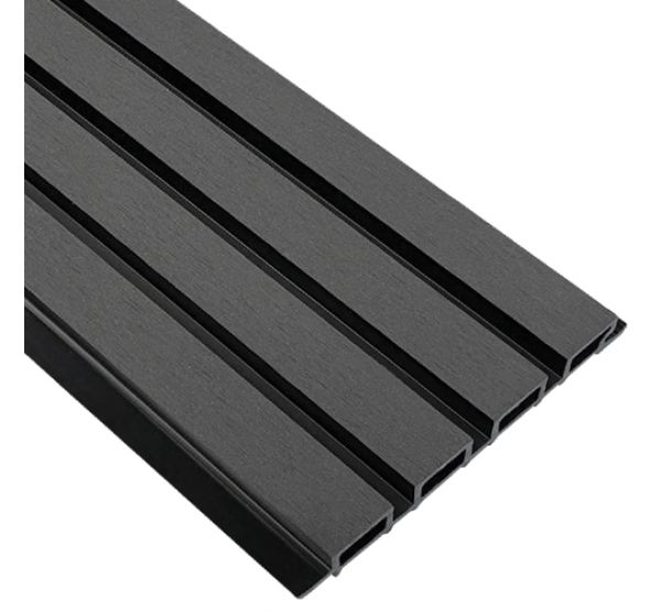 Реечная Фасадная панель Wood-X 219х26 (Шлифованная) Чёрное дерево от производителя  EasyDecking по цене 837 р