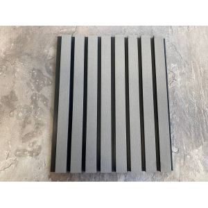 Реечная Фасадная панель Wood-X 219х26 (Шлифованная) Серый от производителя  EasyDecking по цене 837 р