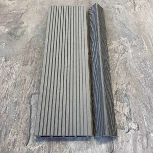 Террасная доска ДПК Wood-X 146х23 Серый от производителя EasyDecking по цене 738 р Террасная доска ДПК Wood-X 146х23 Серый от производителя EasyDecking по цене 738 р