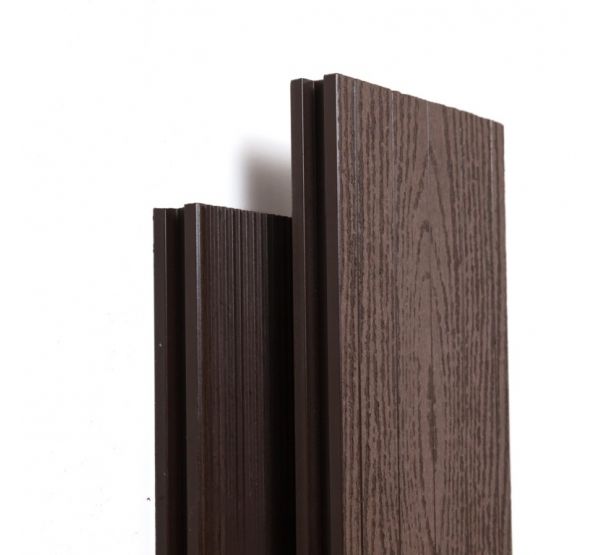 Террасная доска ДПК Tehno plus Шоколад от производителя  Ecodecking по цене 695 р