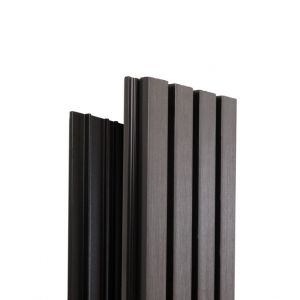 Реечная фасадная панель Техно Графит от производителя Ecodecking по цене 921 р Реечная фасадная панель Техно Графит от производителя Ecodecking по цене 921 р