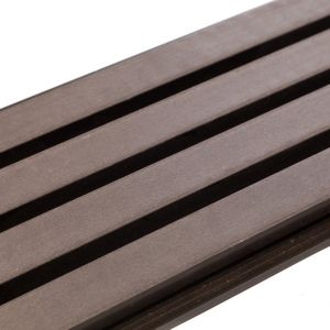 Реечная фасадная панель Техно Венге от производителя Ecodecking по цене 921 р Реечная фасадная панель Техно Венге от производителя Ecodecking по цене 921 р