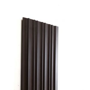 Реечная фасадная панель Техно Венге от производителя Ecodecking по цене 921 р Реечная фасадная панель Техно Венге от производителя Ecodecking по цене 921 р