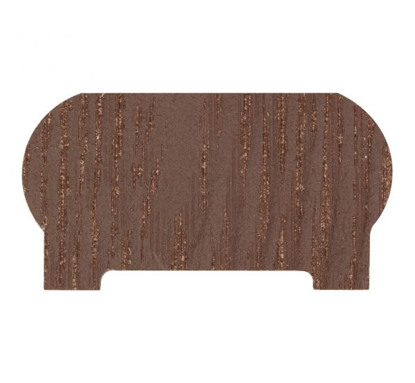 Заглушка торцевая для перил ДПК 95х50 Шоколад от производителя  Faynag по цене 385 р