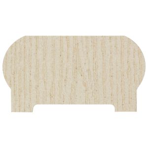 Заглушка торцевая для перил ДПК 95х50 Слоновая кость от производителя Faynag по цене 385 р Заглушка торцевая для перил ДПК 95х50 Слоновая кость от производителя Faynag по цене 385 р