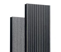 Террасная доска ДПК Euro 139х27 Антрацит