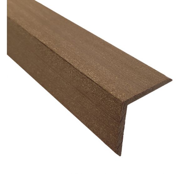 Уголок из ДПК Euro 50х50х3000 Шоколад от производителя  Latitudo по цене 250 р
