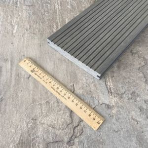 Террасная доска ДПК Solid Полнотелая 150х21 Серый от производителя  Latitudo по цене 880 р
