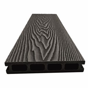 Террасная доска Double 3D Антрацит от производителя NanoWood по цене 485 р Террасная доска Double 3D Антрацит от производителя NanoWood по цене 485 р