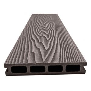 Террасная доска Double 3D Венге от производителя NanoWood по цене 485 р Террасная доска Double 3D Венге от производителя NanoWood по цене 485 р