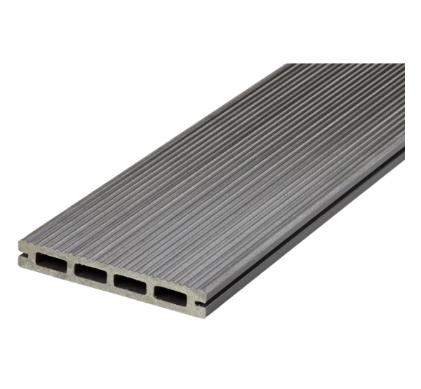 Террасная доска ДПК  «ECO» Серый от производителя  NanoWood по цене 280 р