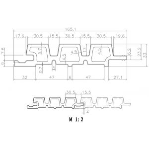 Фасадная панель брусковая из ДПК CO-EX Snow Mix от производителя  Polivan Group по цене 1 093 р