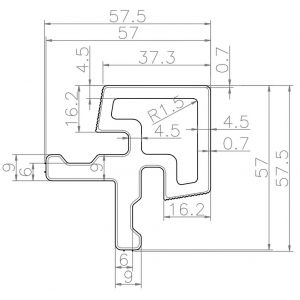 Угол внешний из ДПК CO-EX MIX для фасадной панели Snow Mix от производителя Polivan Group по цене 611 р Угол внешний из ДПК CO-EX MIX для фасадной панели Snow Mix от производителя Polivan Group по цене 611 р