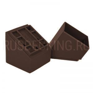 Крепление балясины наклонное из алюминия от производителя RusDecking по цене 364 р Крепление балясины наклонное из алюминия от производителя RusDecking по цене 364 р