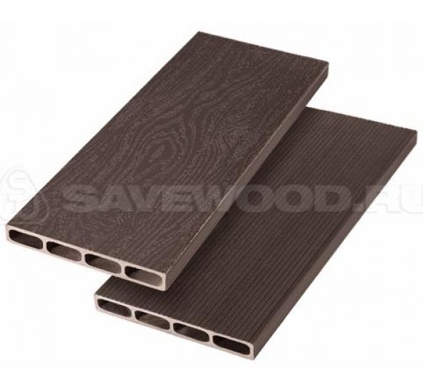 Грядочная доска ДПК с 3D-текстурой SW Rubus (T) Терракот от производителя  Savewood по цене 717 р