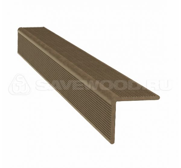 Уголок ДПК 40x40x5 Тик от производителя  Savewood по цене 385 р