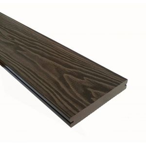 Террасная доска Смарт 3D Полнотелая с пазом Венге Соренто от производителя  Terrapol по цене 1 045 р