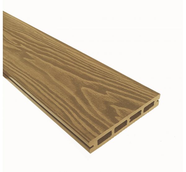 Террасная доска Смарт 3D Пустотелая с пазом Дуб Севилья от производителя Terrapol по цене 740 р Террасная доска Смарт 3D Пустотелая с пазом Дуб Севилья от производителя Terrapol по цене 740 р