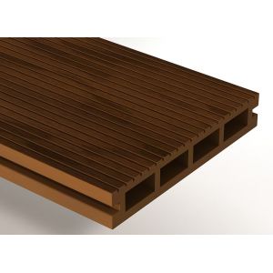 Террасная доска ДПК Expert 150x25 мм Тик от производителя  Woodvex по цене 705 р