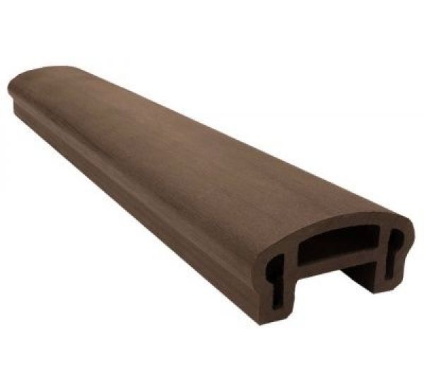 Перила верхнее фигурное 100х50 Select Тёмно Коричневый от производителя Woodvex по цене 995 р Перила верхнее фигурное 100х50 Select Тёмно Коричневый от производителя Woodvex по цене 995 р