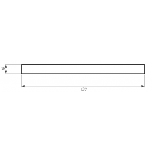 Заборный профиль ДПК Бело-серый от производителя  Woodvex по цене 510 р