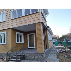 Фасадная панель Я Фасад Сибирская Дранка Песок от производителя  Grand Line по цене 435 р