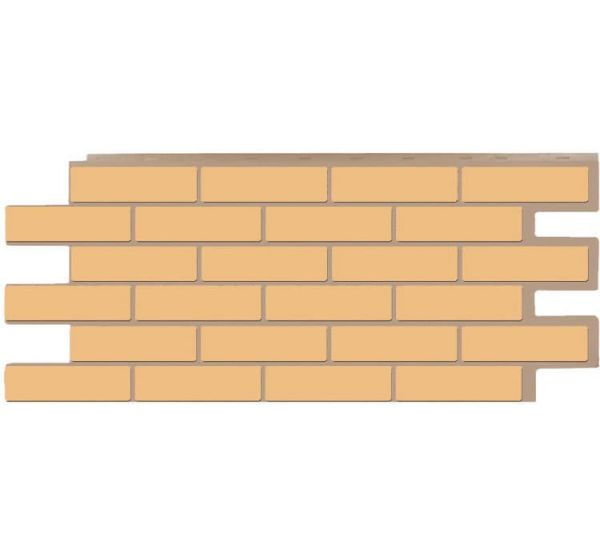 Фасадные панели СЕРИЯ кирпич Модерн - Бежевый от производителя  Т-сайдинг по цене 544 р