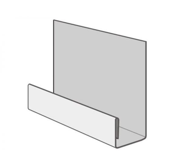 Стартовая планка металлическая (длина 2м) для цокольного сайдинга от производителя  Nordside по цене 260 р