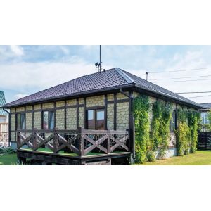 Фасадные панели (цокольный сайдинг) Бутовый камень Балтийский от производителя Альта-профиль по цене 665 р Фасадные панели (цокольный сайдинг) Бутовый камень Балтийский от производителя Альта-профиль по цене 665 р