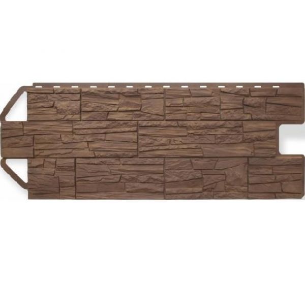 Фасадные панели (цокольный сайдинг) Каньон Канзас от производителя  Альта-профиль по цене 704 р