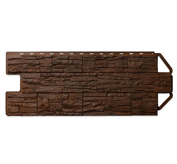 Фасадные панели (цокольный сайдинг) Каньон Канзас от производителя  Альта-профиль по цене 632 р