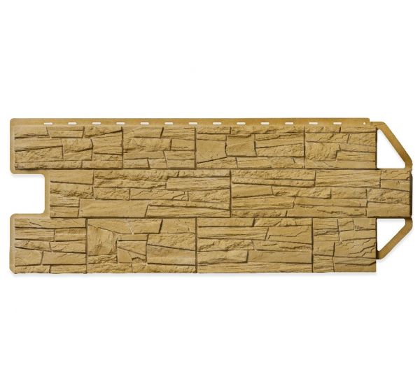 Фасадные панели (цокольный сайдинг) Каньон Колорадо от производителя  Альта-профиль по цене 632 р