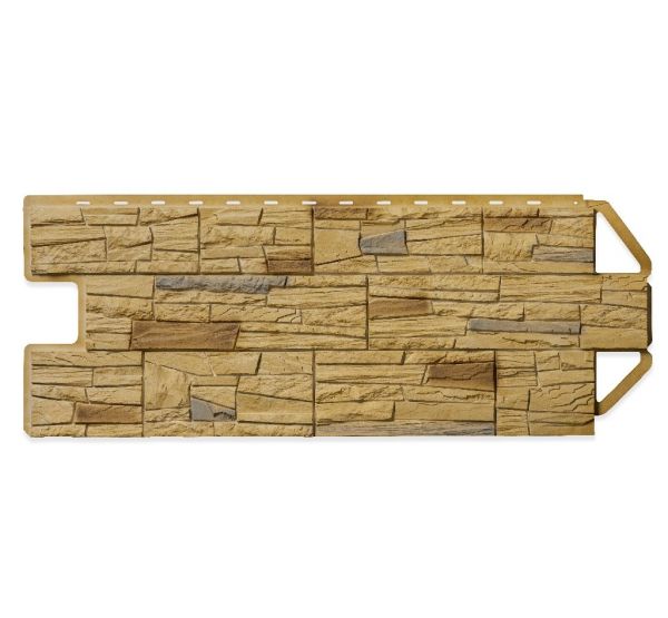 Фасадные панели (цокольный сайдинг) Каньон Комби Колорадо от производителя  Альта-профиль по цене 849 р