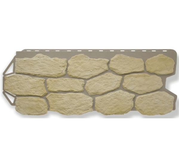Фасадные панели (цокольный сайдинг)   Бутовый камень Балтийский от производителя  Альта-профиль по цене 741 р