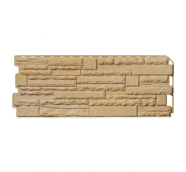 Фасадные панели (цокольный сайдинг) Скалистый камень Анды от производителя  Альта-профиль по цене 665 р