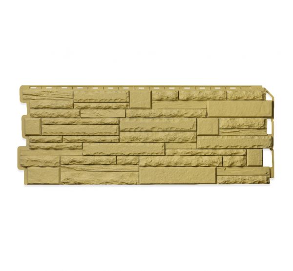 Фасадные панели (цокольный сайдинг) Скалистый камень Кавказ от производителя  Альта-профиль по цене 665 р
