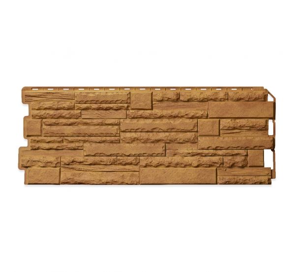 Фасадные панели (цокольный сайдинг) Скалистый камень Памир от производителя  Альта-профиль по цене 665 р