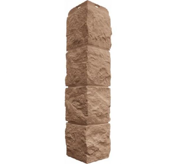 Угол наружный  Туф ЭКО Бежевый от производителя  Альта-профиль по цене 369 р