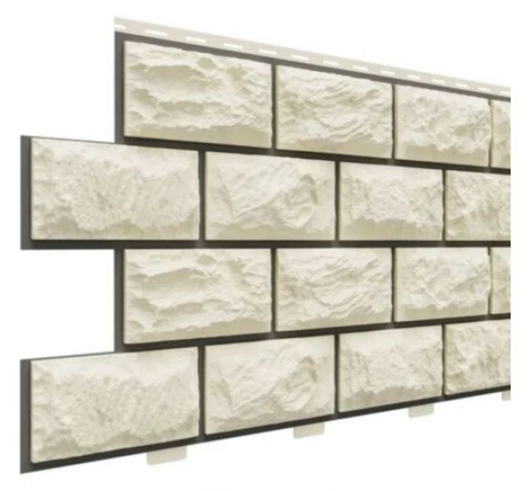 Цокольный сайдинг коллекция Альпийский прокрашенные швы - Слоновая кость от производителя Доломит по цене 625 р Цокольный сайдинг коллекция Альпийский прокрашенные швы - Слоновая кость от производителя Доломит по цене 625 р