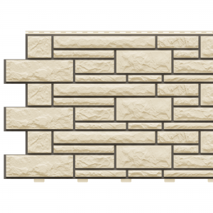 Фасадные панели Брусчатка Доломит - Бежевый от производителя  Доломит по цене 580 р