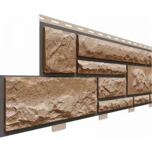 Цокольный сайдинг коллекция NEW - Миндаль от производителя  Доломит по цене 716 р