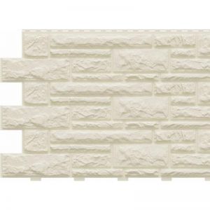 Цокольный сайдинг коллекция NEW - Слоновая кость от производителя  Доломит по цене 565 р