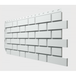 Фасадные панели Flemish (гладкий кирпич) Белый от производителя  Docke по цене 550 р