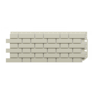 Фасадные панели Flemish (гладкий кирпич) Молочный от производителя  Docke по цене 540 р
