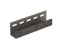 J-планка Стоун-хаус Кирпич Графитовый J-планка Стоун-хаус Кирпич Графитовый