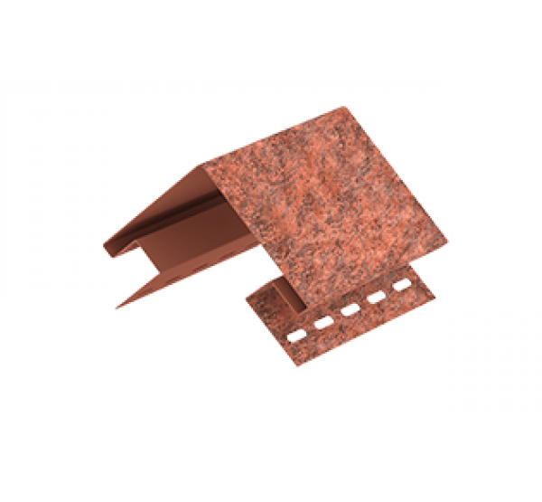 Наружный угол Стоун-хаус Кирпич Красный от производителя  Ю-Пласт по цене 906 р